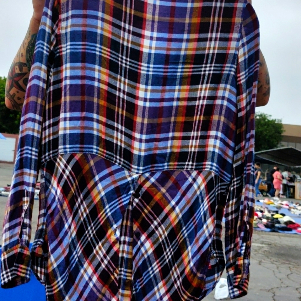 Lucky Brand Split back Shirt